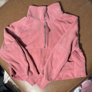lululemon athletica Dusty Rose Half-Zip Hoodie